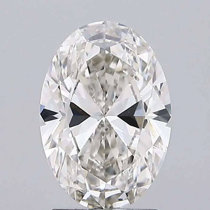 Oval Lab Grown Diamond (Colour H, Clarity VS1, IGI Certified)