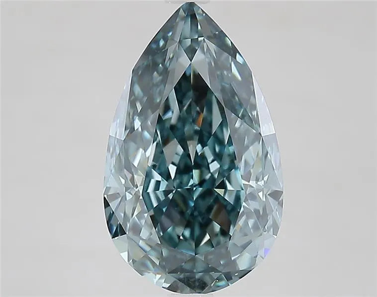 Fancy Diamond Color Range Pear Lab Grown Diamond (Colour Fancy