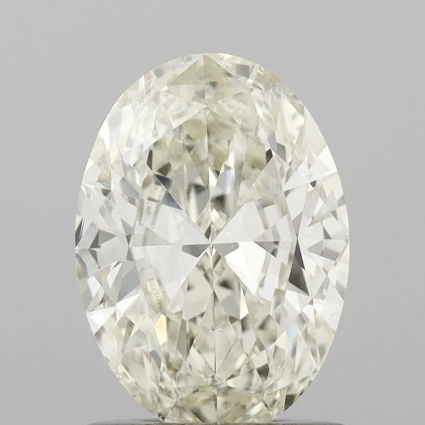 1.01ct Oval Natural Diamond (Colour J, Clarity VS2, Cut VG, IGI Certified)