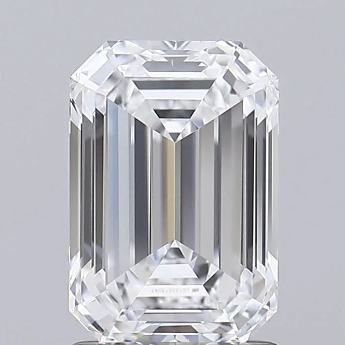 1.65ct Emerald Lab Grown Diamond (Colour D, Clarity IF, IGI Certified)