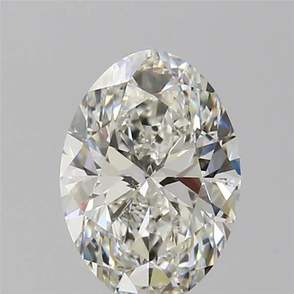 1.00ct Oval Natural Diamond (Colour J, Clarity SI1, GIA Certified)