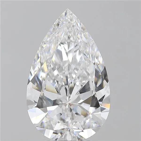 5.02ct Pear Natural Diamond (Colour D, Clarity FL, GIA Certified)