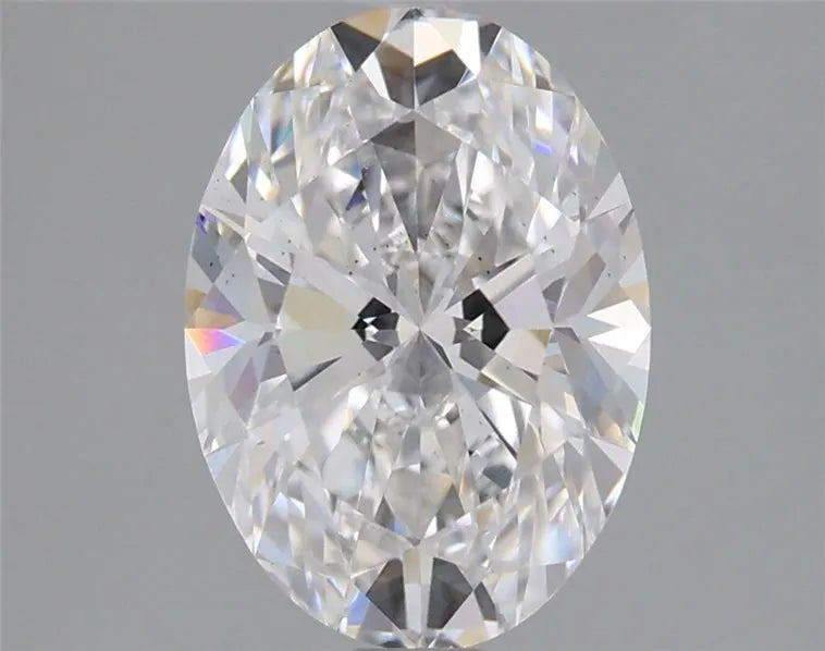 2.00ct Oval Lab Grown Diamond (Colour E, Clarity VS2, IGI Certified)