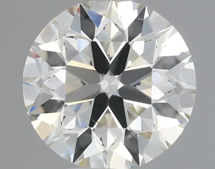 0.51ct Round Natural Diamond (Colour J, Clarity VS2, Cut EX, IGI Certified)