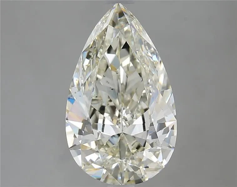 2.70ct Pear Natural Diamond (Colour J, Clarity VS2, Cut VG, IGI Certified)