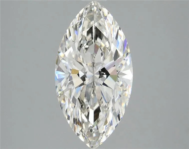 2.55ct Marquise Lab Grown Diamond (Colour H, Clarity VVS2, IGI Certified)