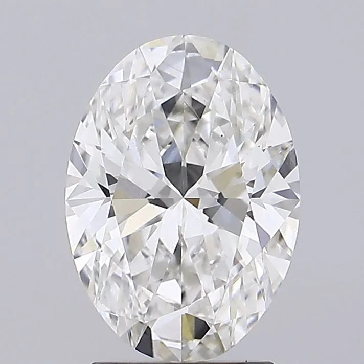 2.38ct Oval Lab Grown Diamond (Colour F, Clarity VS1, IGI Certified)