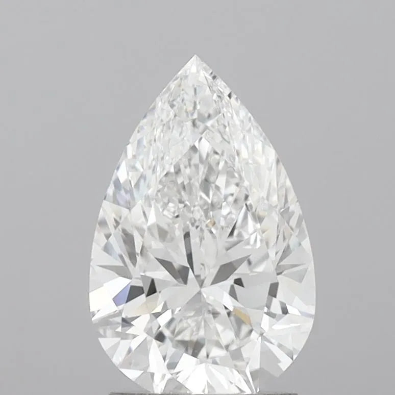 2.00ct Pear Lab Grown Diamond (Colour E, Clarity VVS1, IGI Certified)