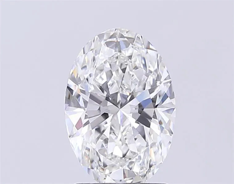 2.50ct Oval Lab Grown Diamond (Colour F, Clarity VVS2, IGI Certified)