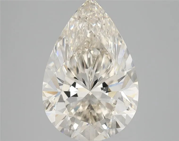 2.54ct Pear Lab Grown Diamond (Colour H, Clarity VS2, IGI Certified)
