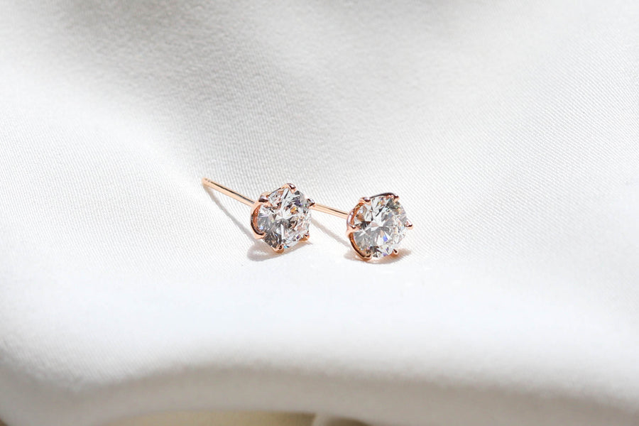 LARGE DIAMOND STUDS