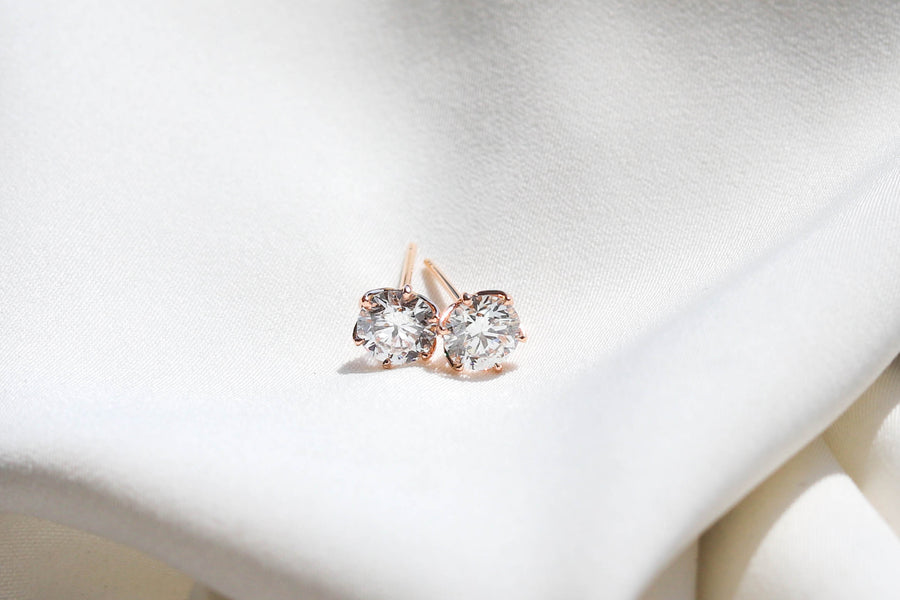 LARGE DIAMOND STUDS