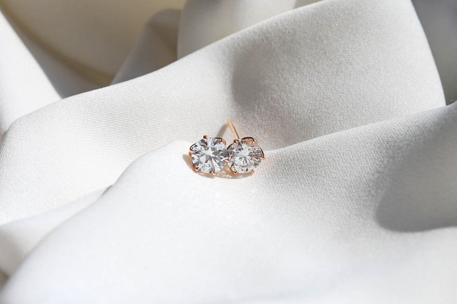 LARGE DIAMOND STUDS