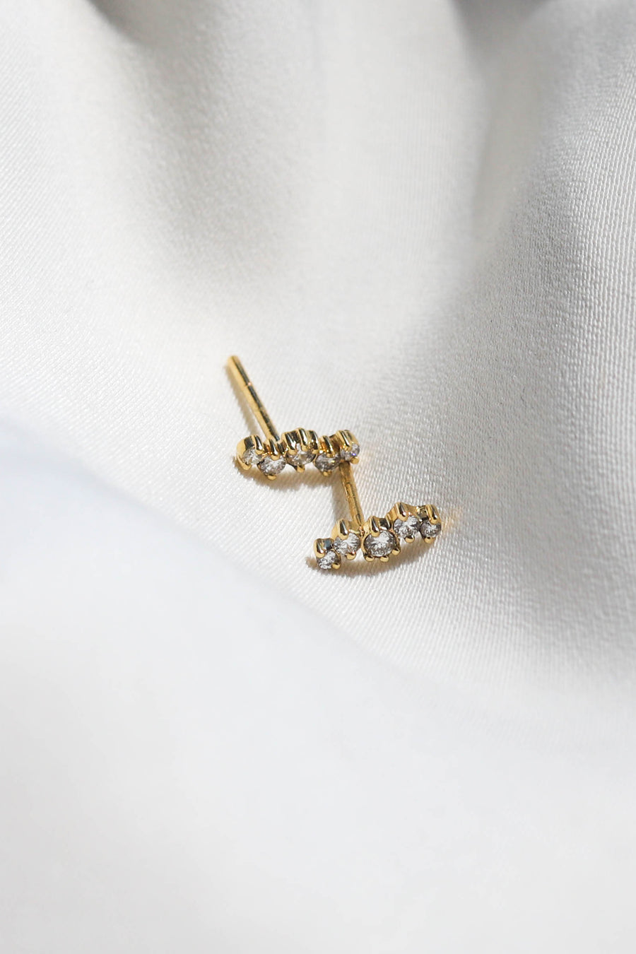 DIAMOND CLUSTER EARRINGS