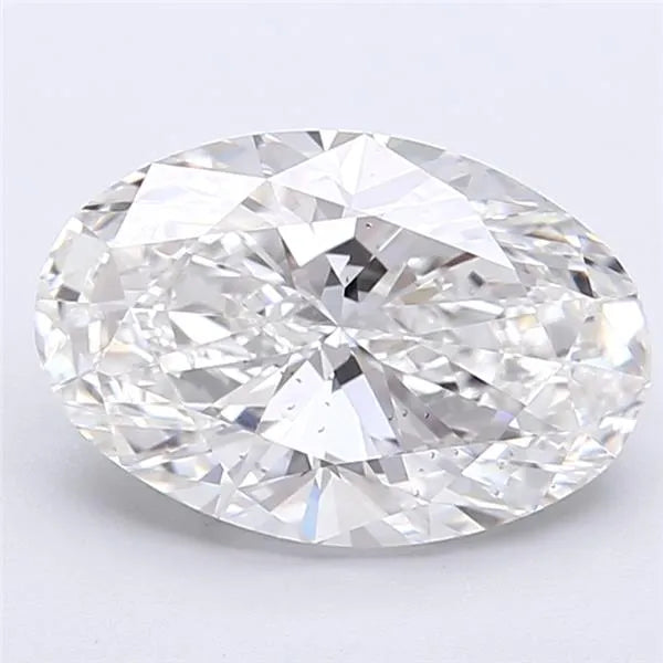 2.51ct Oval Lab Grown Diamond (Colour F, Clarity VS2, IGI Certified)