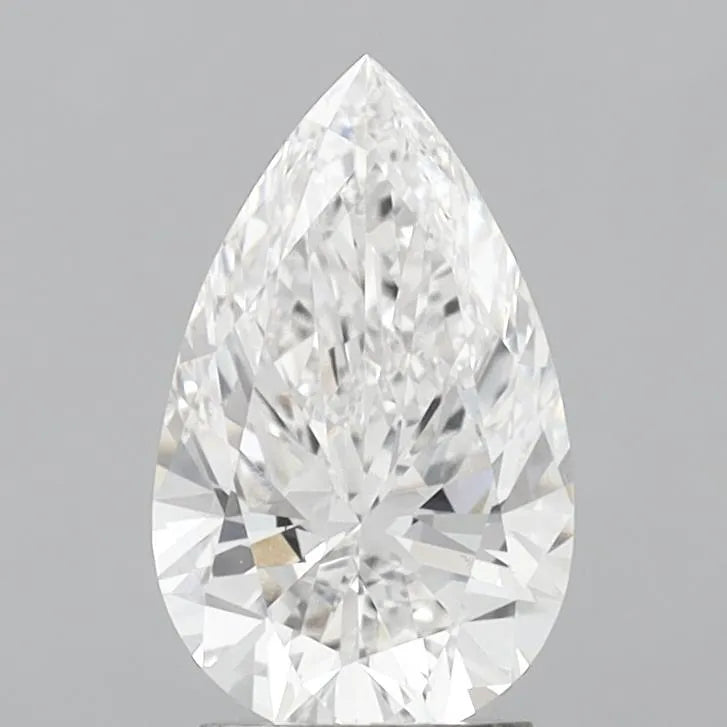 2.50ct Pear Lab Grown Diamond (Colour E, Clarity VVS2, IGI Certified)