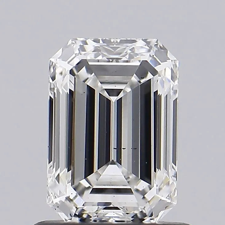 0.91ct Emerald Lab Grown Diamond (Colour G, Clarity VS2, IGI Certified)