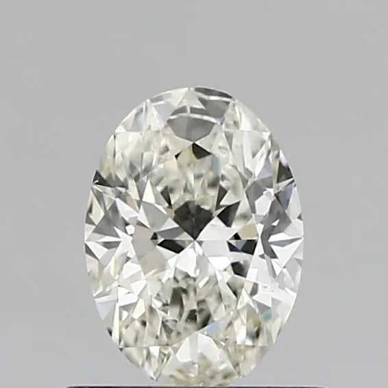 0.51ct Oval Natural Diamond (Colour J, Clarity VS1, Cut EX, IGI Certified)
