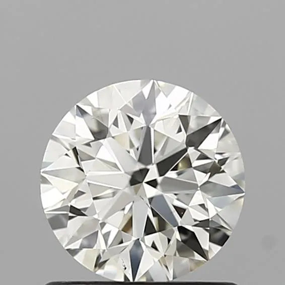 0.77ct Round Natural Diamond (Colour J, Clarity VS2, Cut EX, IGI Certified)
