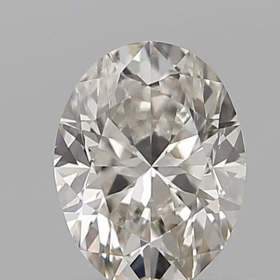 0.50ct Oval Natural Diamond (Colour J, Clarity VVS2, Cut GD, GIA Certified)