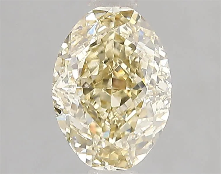 1.58ct Oval Lab Grown Diamond (Colour Fancy Gray Yellow, Clarity VVS2, IGI Certified)