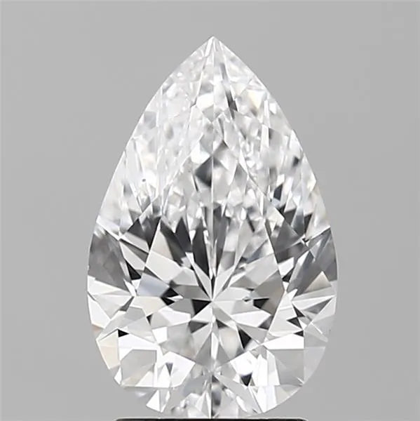 2.00ct Pear Natural Diamond (Colour D, Clarity VVS2, GIA Certified)