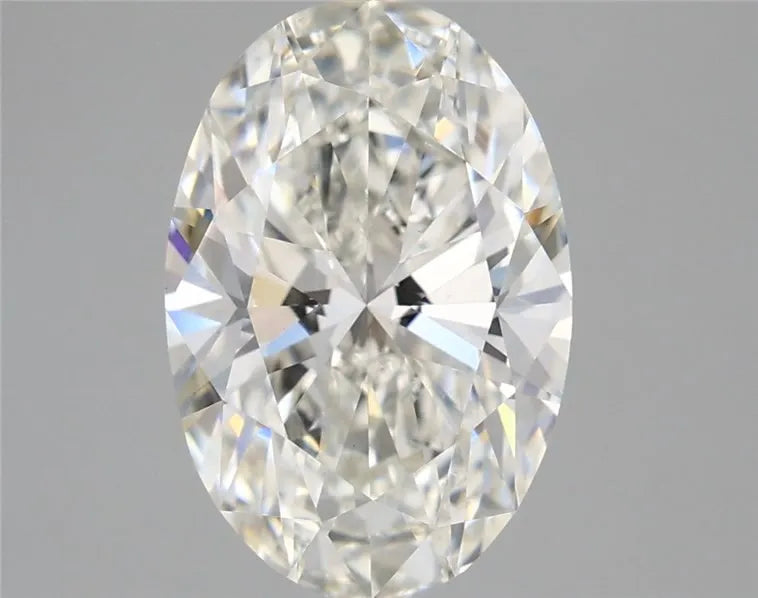 3.00ct Oval Lab Grown Diamond (Colour H, Clarity VVS2, IGI Certified)