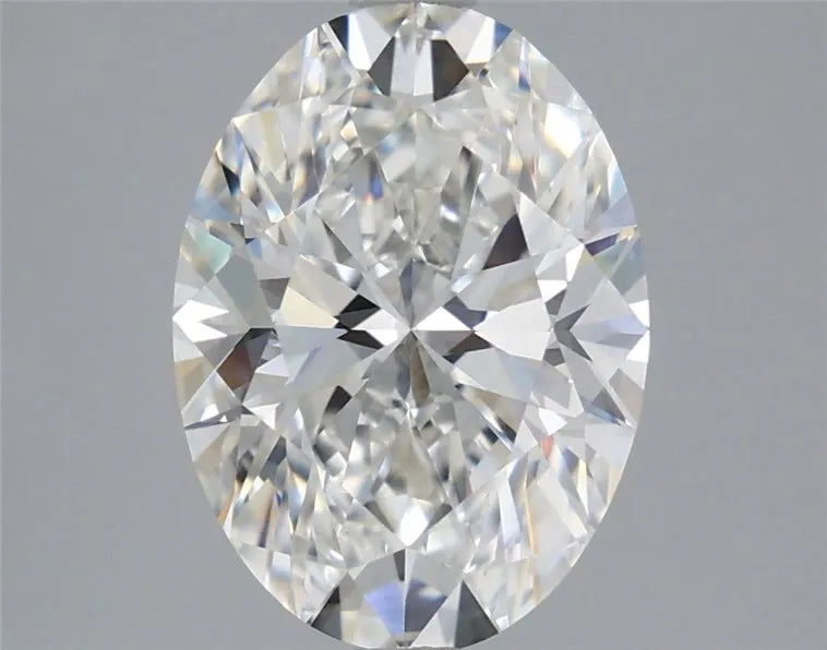 3.57ct Oval Lab Grown Diamond (Colour F, Clarity VS1, IGI Certified)