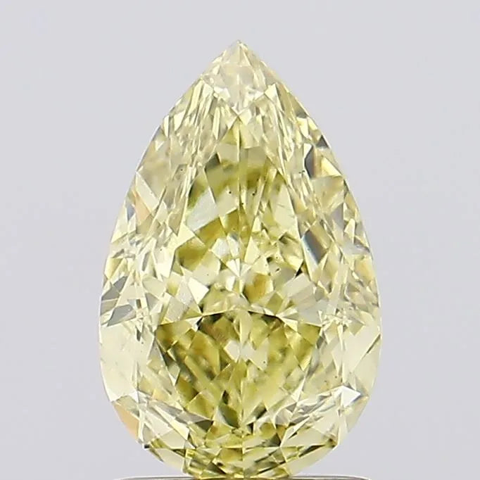 1.59ct Pear Lab Grown Diamond (Colour Fancy Intense Yellow, Clarity VS1, IGI Certified)