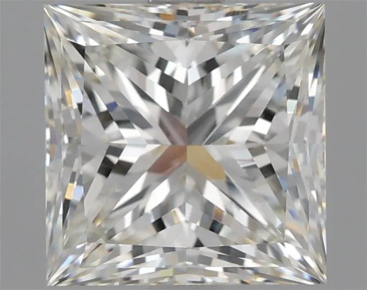3.01ct Princess Natural Diamond (Colour I, Clarity IF, Cut GD, GIA Certified)