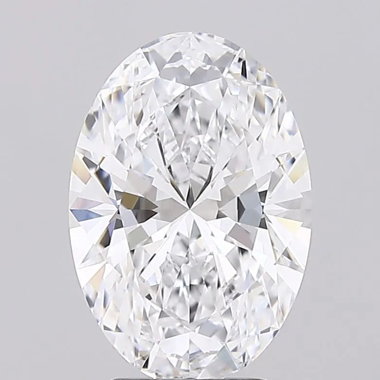3.41ct Oval Lab Grown Diamond (Colour D, Clarity FL, Cut EX, GIA Certified)