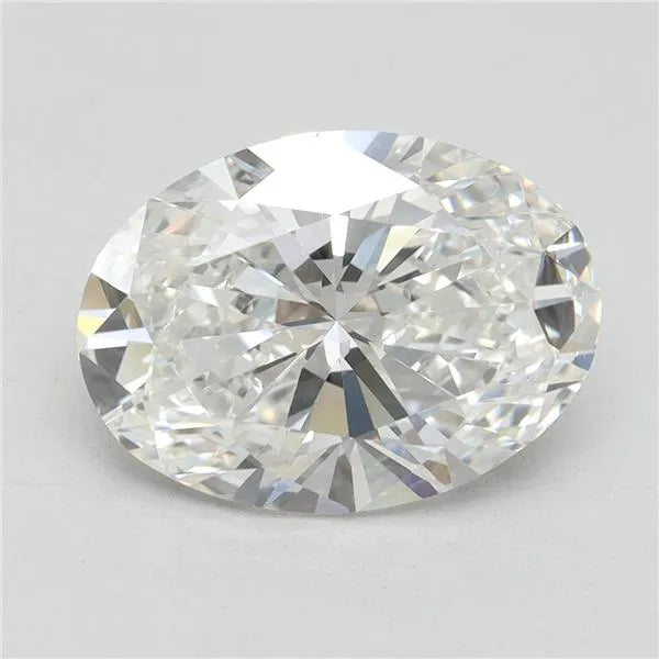 4.29ct Oval Lab Grown Diamond (Colour G, Clarity VVS2, IGI Certified)