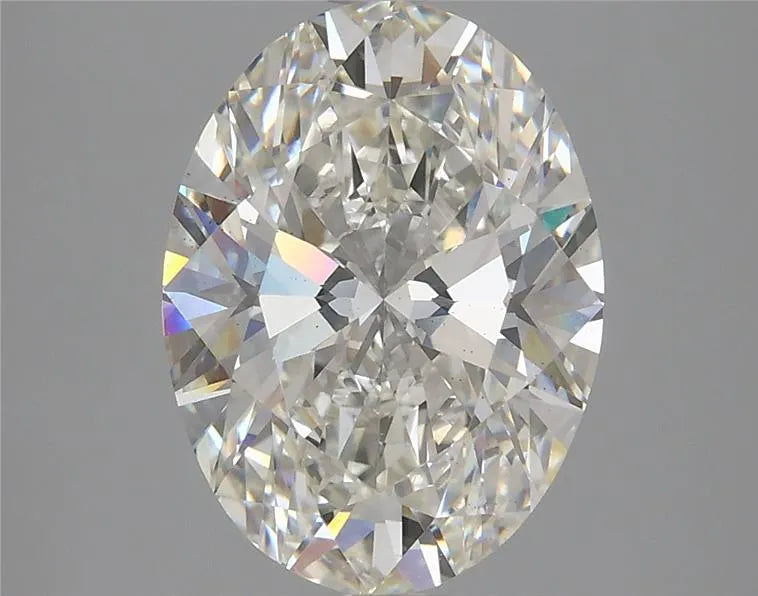 3.62ct Oval Lab Grown Diamond (Colour H, Clarity VS2, IGI Certified)